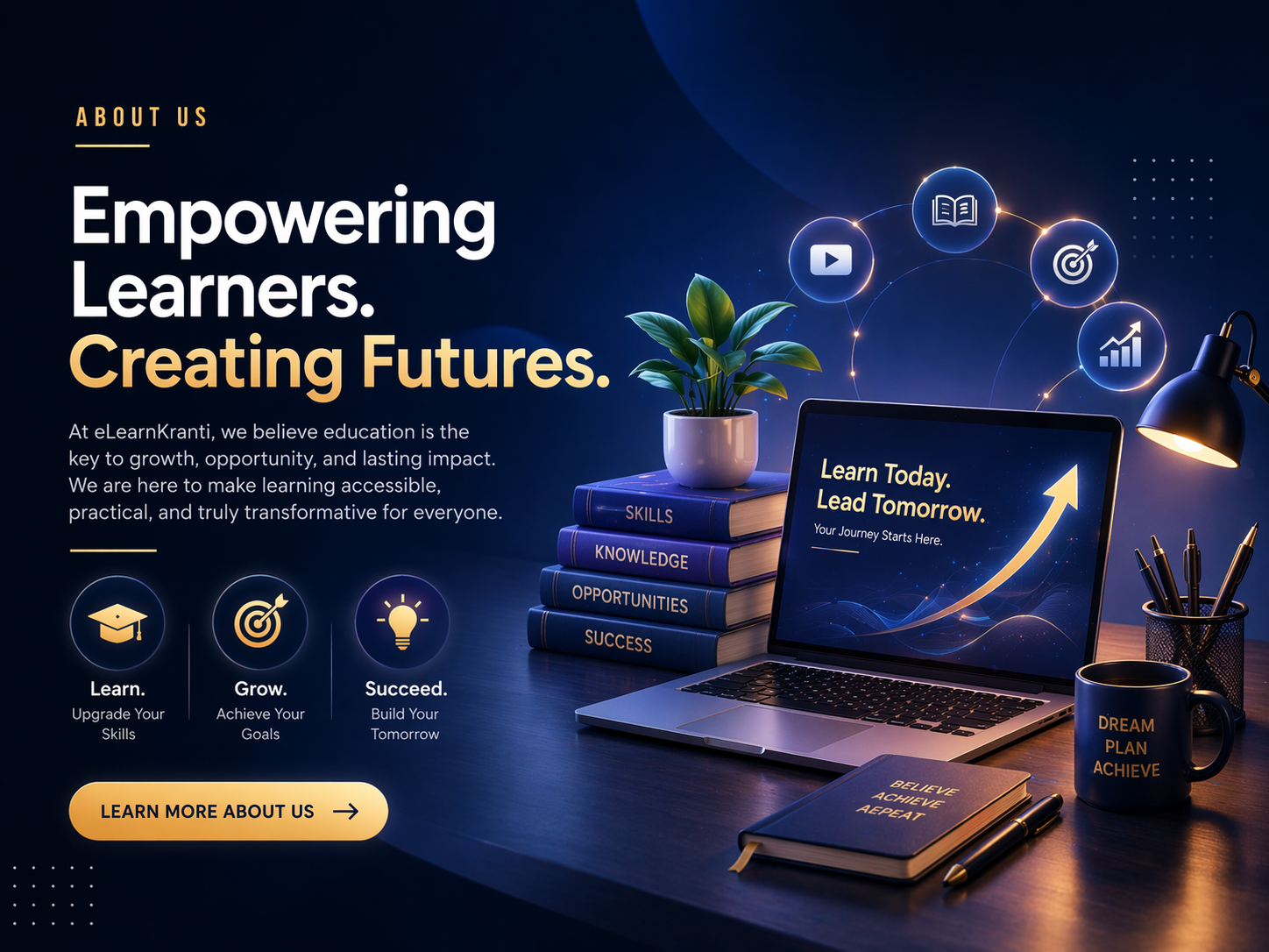 Student learning online